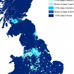 Mapping of the Land Use Zone Classification based on National Travel Survey Data (Source: Jin et al, 2018)